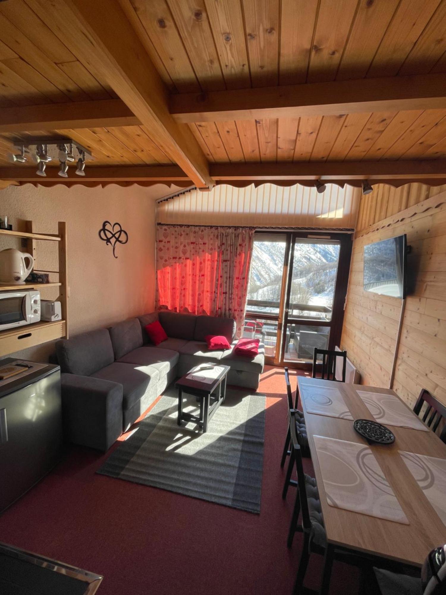 Appartement Plein Sud Cosy 6 Personnes Tres Bien Equipe ,Vue Splendide, Terrasse, Spacieux,Bien Situe, Randonnees,Ski Сен-Сорлен-д'Арв Екстер'єр фото