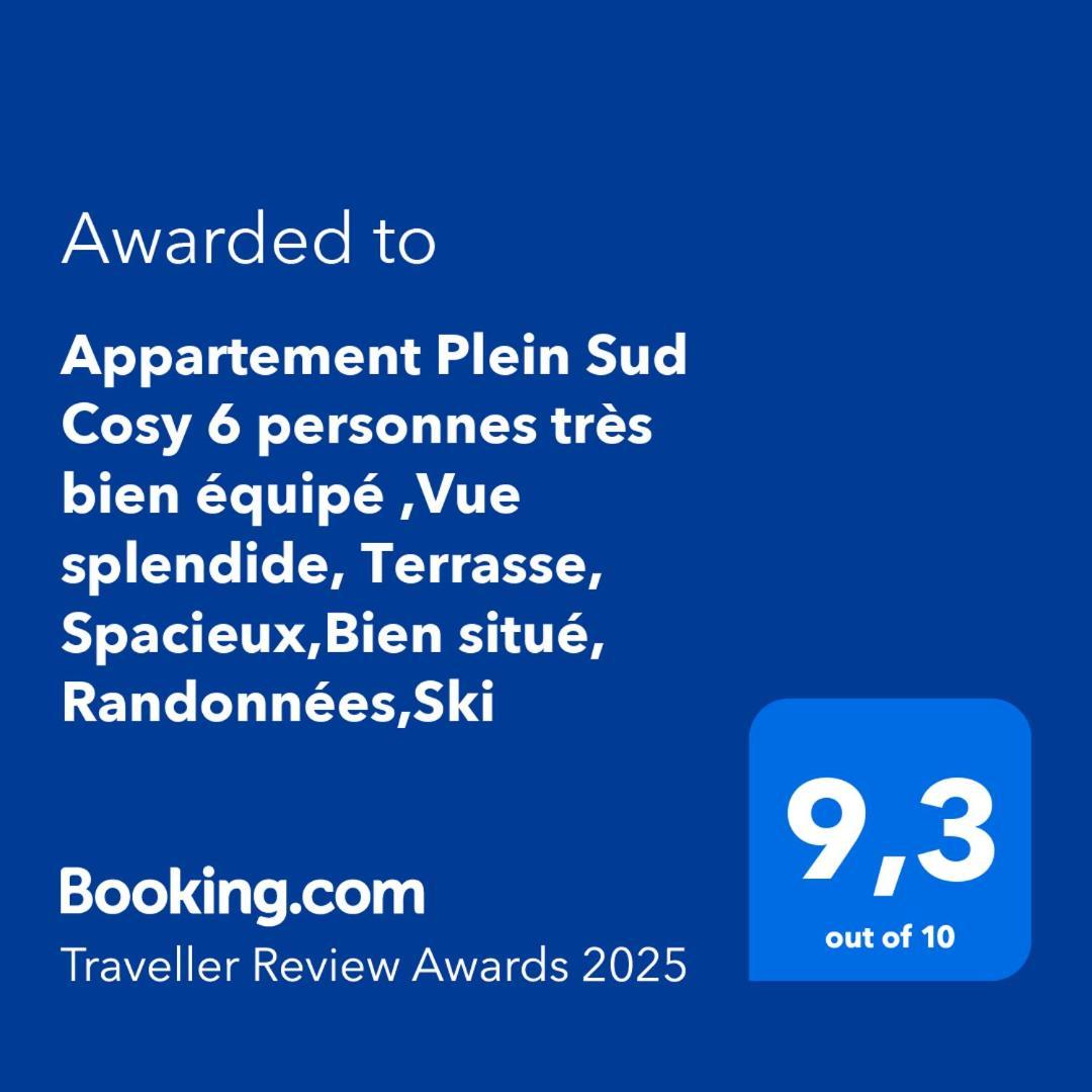 Appartement Plein Sud Cosy 6 Personnes Tres Bien Equipe ,Vue Splendide, Terrasse, Spacieux,Bien Situe, Randonnees,Ski Сен-Сорлен-д'Арв Екстер'єр фото